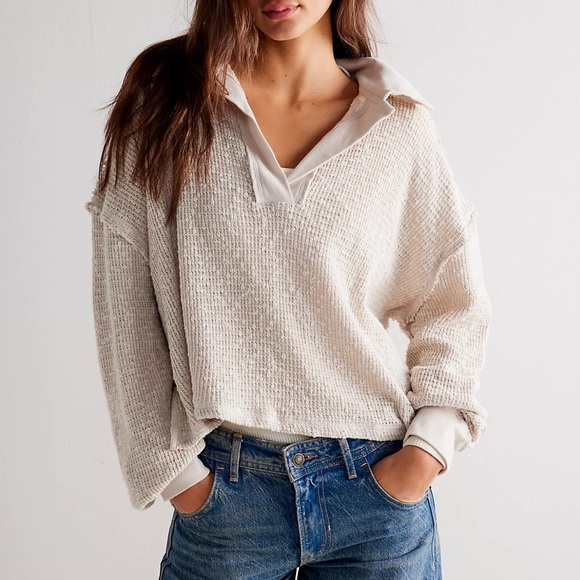 We The Free Off-White Knit Sweater - Picture 4 of 16